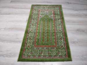 Halı Sarayı Asya Namazlık Seccade İnce 503KY7 Kiremit Simli 65x115 cm