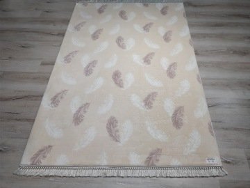 YamalıHome Bambu Kilim PT25 Sarı 120x180 cm Pratik Halı