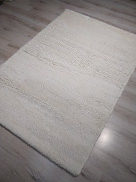 Yamalı Home Loft Beyaz 120x170 cm Yumuşak Dokulu Halı