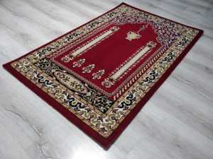 Halı Sarayı Namazlık S0557K00 Kırmızı Halı Seccade 65x115 cm
