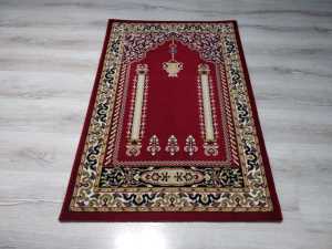 Halı Sarayı Namazlık S0557K00 Kırmızı Halı Seccade 65x115 cm