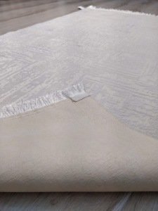 Eko Halı Sateen ST08 Beyaz İnce Halı 80x150 cm