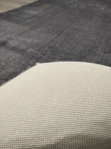 Yamalı Home Yapay Kuzu Post Kesme Yolluk Koyu Gri Füme 100 cm 200 cm