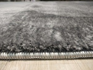 Yamalı Home Yapay Kuzu Post Kesme Yolluk Koyu Gri Füme 100 cm 200 cm