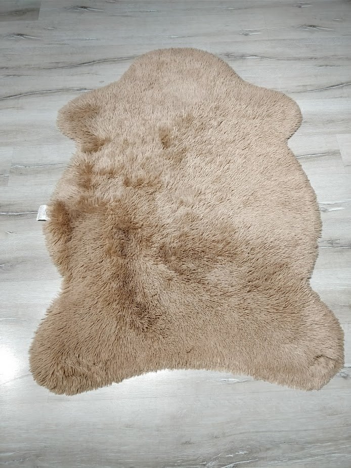 Doğuş Tavşan Tüyü Bej Post Halı 100x140 cm