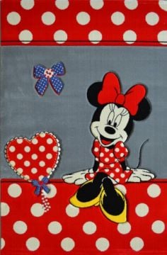 Disney Antialerjik Çocuk Halısı 522MinnieMouse 120x180 cm