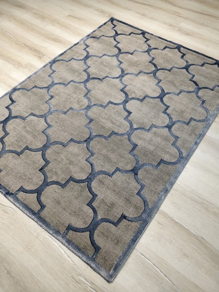 Eko Halı Como CM04 Gri Marine Modern Halı 120x170 cm