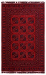 Eko Halı Buhari BHR01RED Bordo İnce Kaymaz Dokuma Halı 120X180 cm