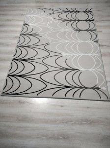 Halıser Adriatic 0235A Gri Sık Dokuma Salon Halısı165x230 cm