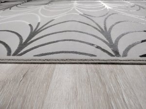 Halıser Adriatic 0235A Gri Sık Dokuma Salon Halısı165x230 cm