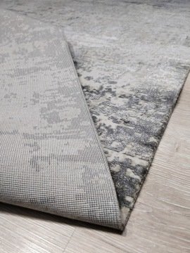 Eko Halı Cordoba DB01Gri 200x290cm İpekli İnce Salon Halısı
