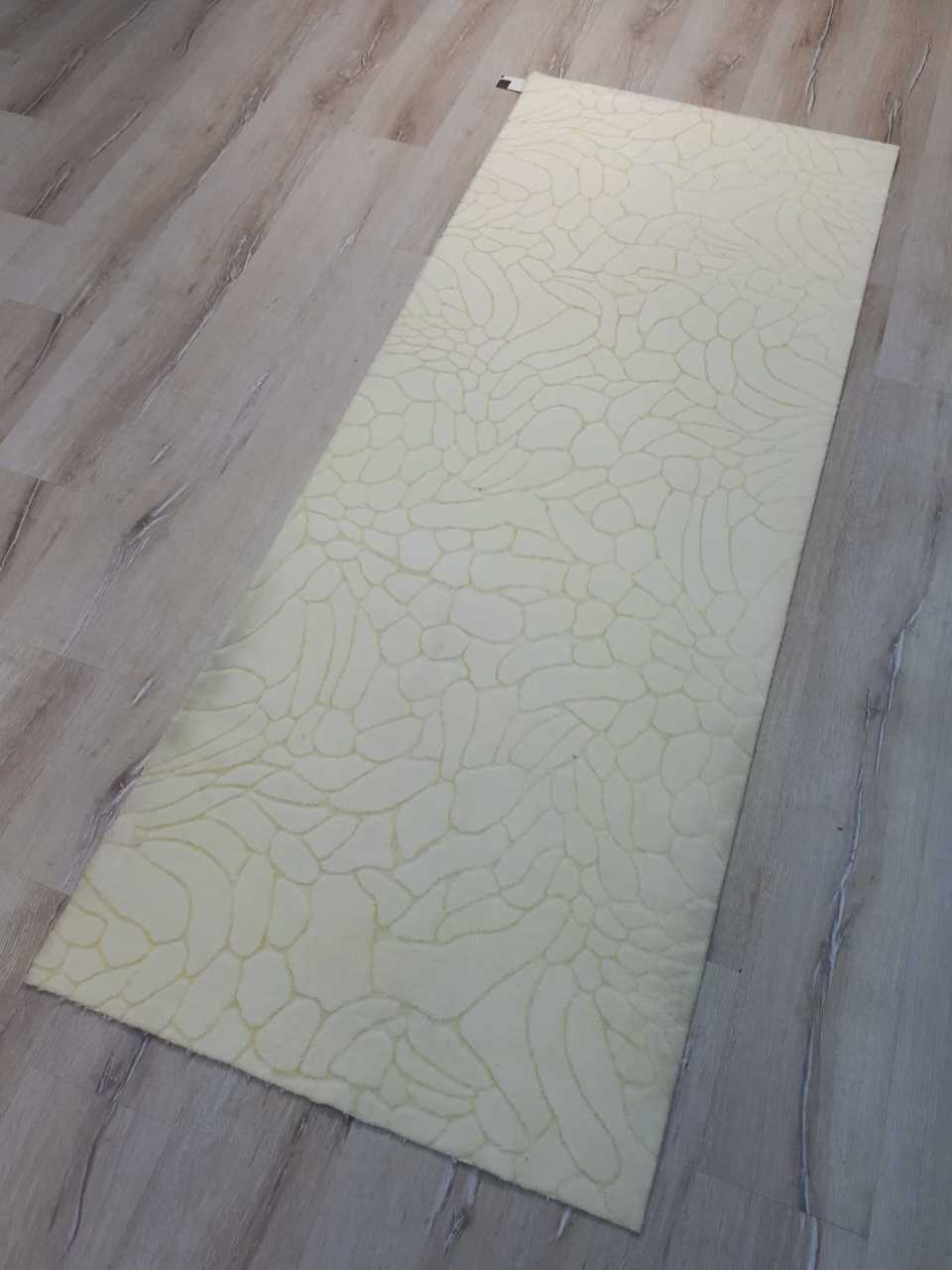 Soft Halı Fizzy Stone Krem 80x200cm Yolluk