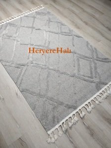 Eko Halı Terazzo TRZ03 Gri İskandinav Halı 120x180 cm