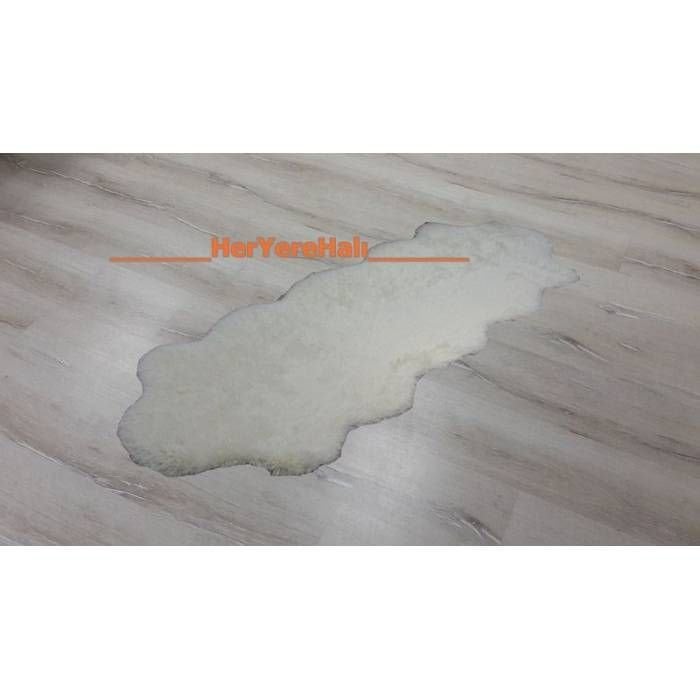 Doğuş Tavşan Tüyü Krem Post Halı 70x200 cm