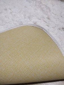YAMALI home Tavşan Tüyü Beyaz Halı 160x230 cm Peluş Halı