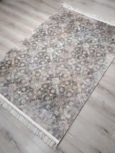 YamalıHome Angel 1395-00 Eskitme Vintage 120x180 cm Saçaklı Kilim