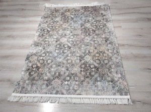 YamalıHome Angel 1395-00 Eskitme Vintage 120x180 cm Saçaklı Kilim