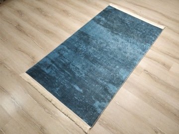 YamalıHome Style B1026 Gece Mavi 80x150 cm Baskı Kilim