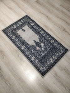 Halı Sarayı Sihir Namazlık Seccade NM012 Gri 60x115cm