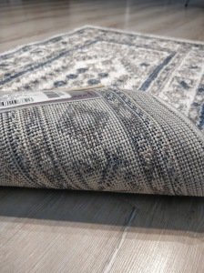 4 Adet Halı Sarayı Sihir Namazlık Seccade NM011 Gri 60x115cm