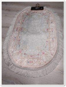 Yamalı Home Banyo Eva1800Yeşil 2'li Klozet Takımı Oval Banyo Paspası