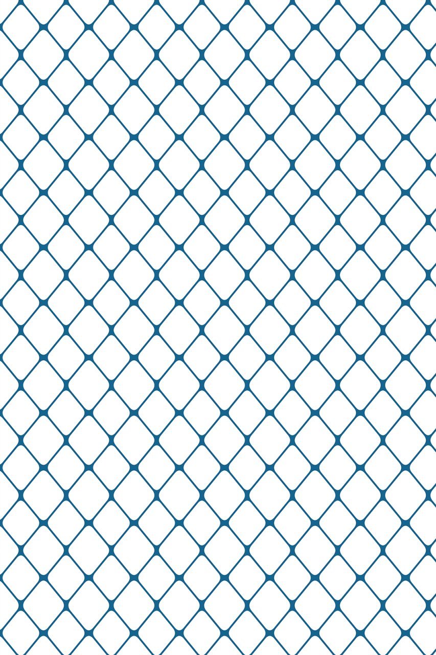 YamalıHome Style E7117 Mavi Baklava 120x180 cm Baskı Kilim