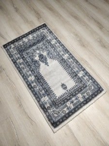 Halı Sarayı Sihir Namazlık Seccade NM012 Gri 80x125cm