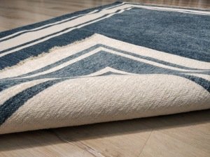 Eko Halı NoaKilim NK06 Mavi Beyaz Çift Taraflı Kilim 115x180 cm