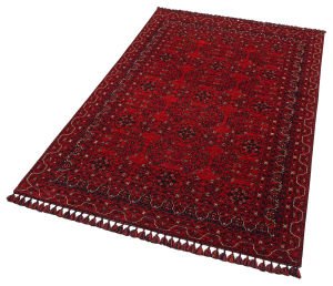 Eko Halı Buhari BHR02RED Bordo İnce Kaymaz Dokuma Halı 120X180 cm