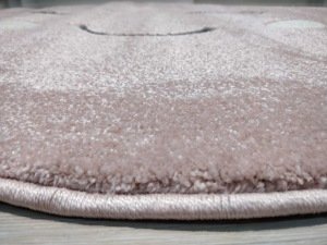 Antialerjik Çocuk Halısı KDS13 Pembe Bulut Şekilli 120x170 cm