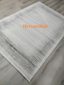 Eko Halı Lagos XW LGS08 Krem Gri Salon Halısı 160x230 cm