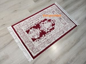 Merinos Halı Akyel Yumuşak İpeksi Akrilik Halı Seccade 80x125