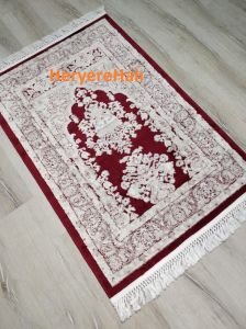 Merinos Halı Akyel Yumuşak İpeksi Akrilik Halı Seccade 80x125