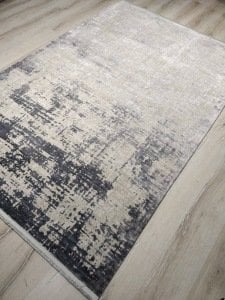 Türkmen Halı Pavia 1696A Füme 100x200 cm İpeksi Halı Yolluk