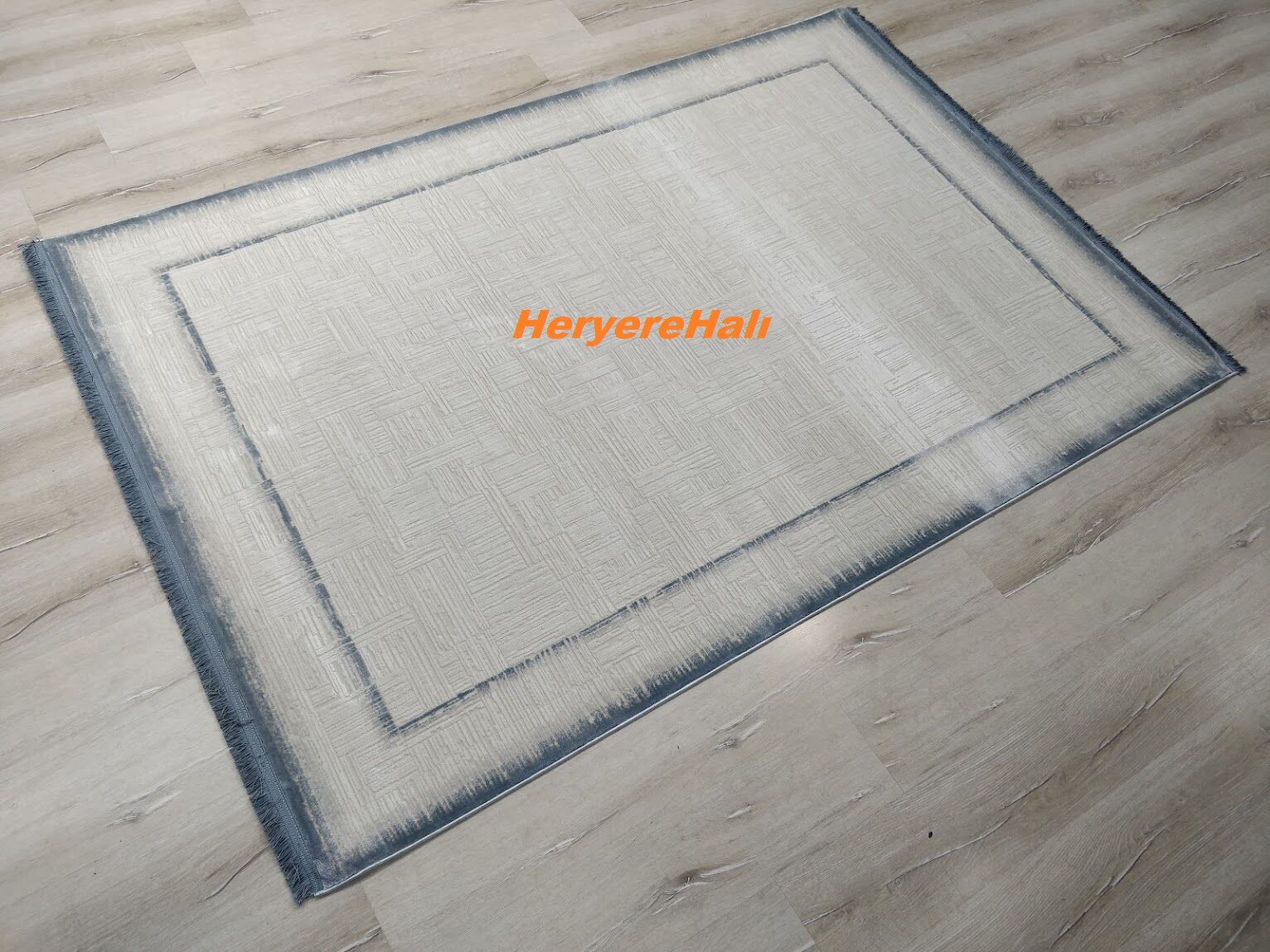 EKO HALI PARMA PAR 01 Krem Mavi-155x230 cm