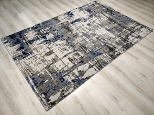 Rixos Şimal  9809 Gri Mavi 160x230 cm Modern  Salon Halısı