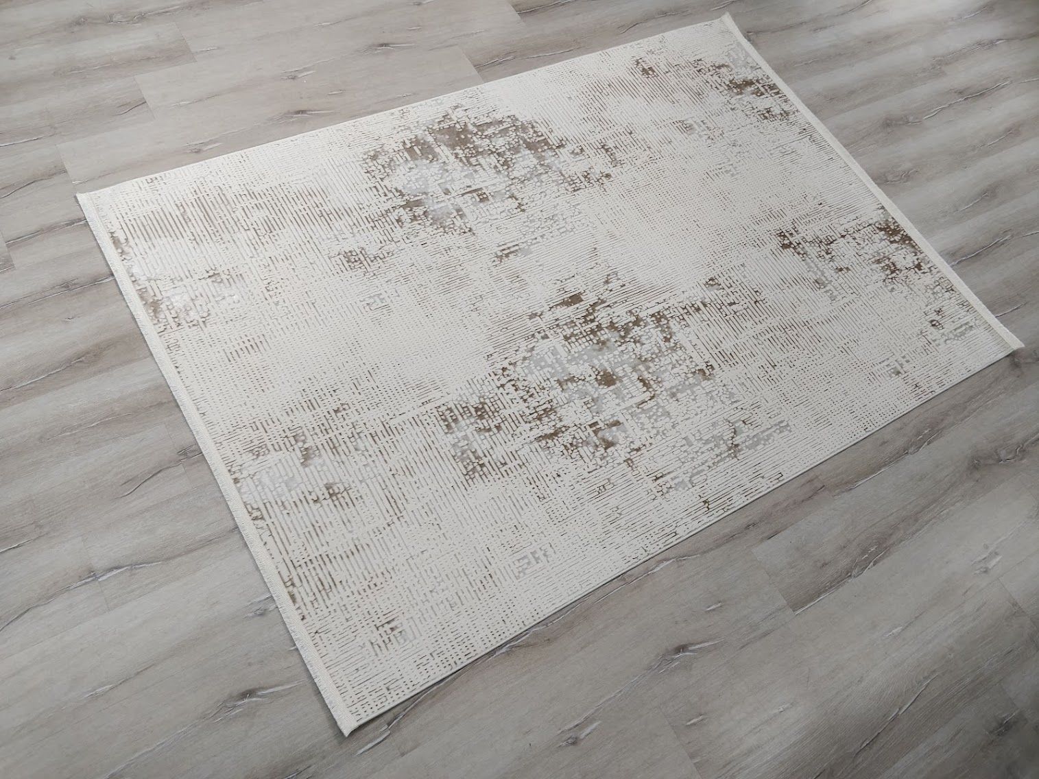 Foneks Halı Arya NU0240 Krem BEJ-160X230 Antialerjik Makina Halısı