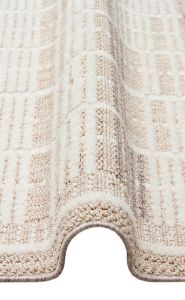 Eko Halı JOY 04 BEIGE GREY Hav Toz Vermeyen Yumuşak Dokulu Modern Makine Halısı