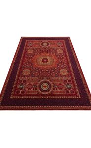 Eko Halı BUHARI BHR 10 MULTY Afgan / Yağcıbedir Desenli Hav Toz Vermez Yıkanabilir Kaymaz İnce Dokuma Halı 160X230 cm