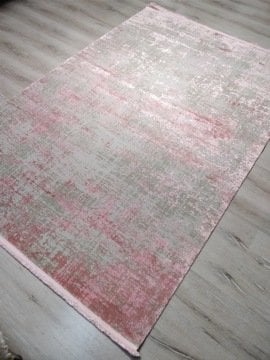 Eko Halı Cordoba DB01Pudra Pembe İpekli İnce Salon Halısı 160x230cm