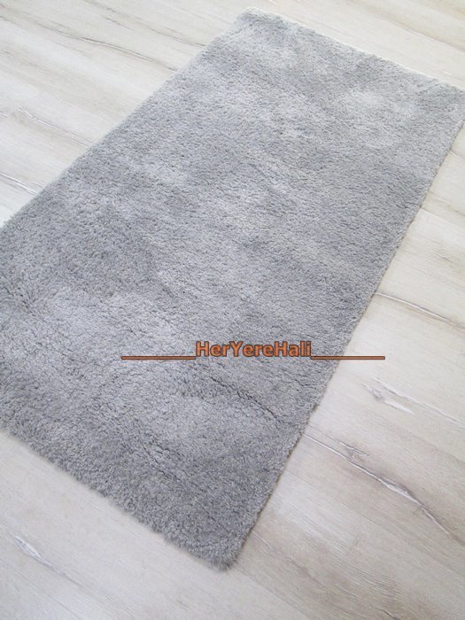 Yamalı Home Loft Gri Yumuşak Dokulu Halı 150x220 cm