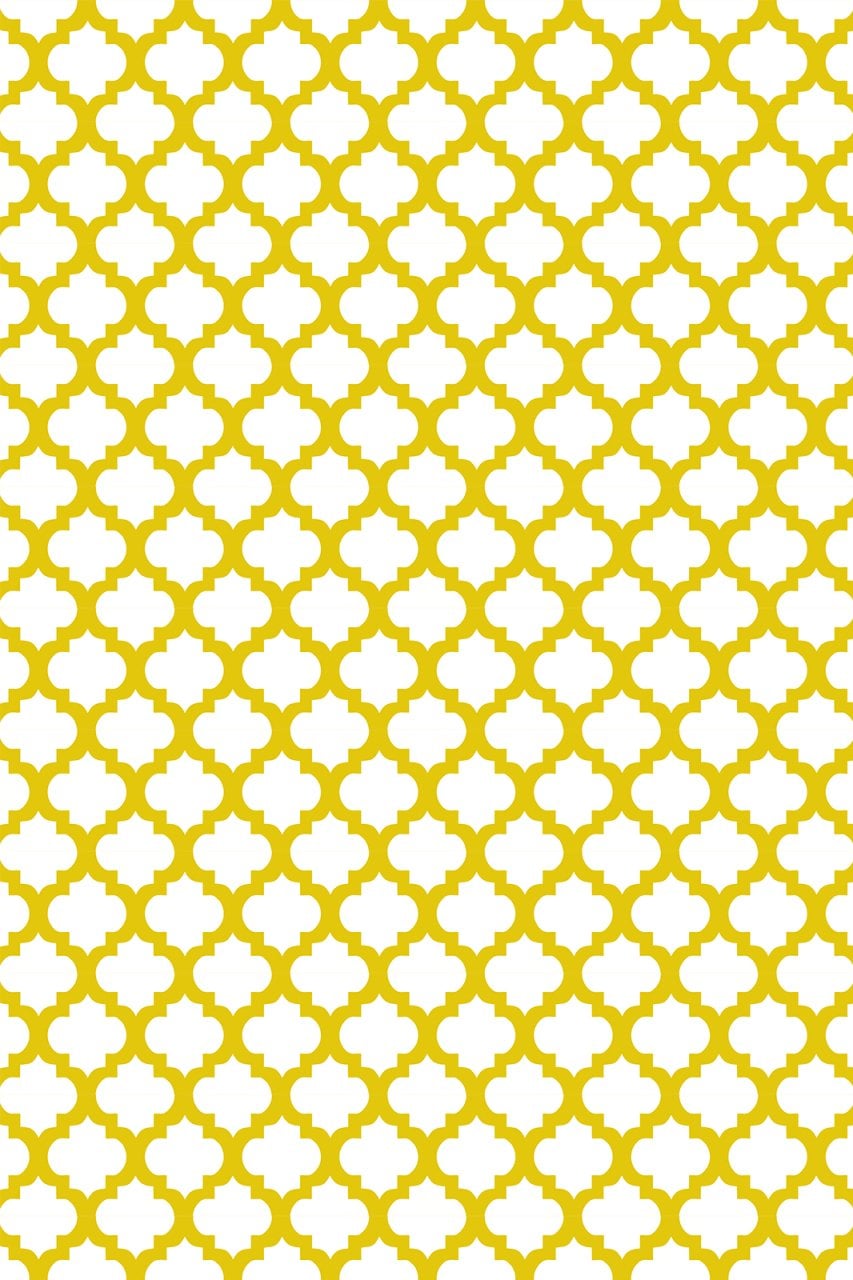 YAMALI home Style Moda Desen Saçaklı Halı BEYAZ sarı - 160x230 cm