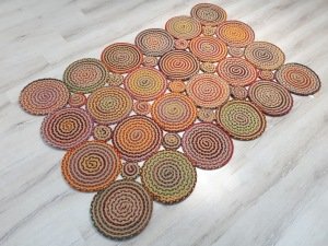 Eko Halı Flatweave CMX01 Multy  Hasır Halı 120x180 cm