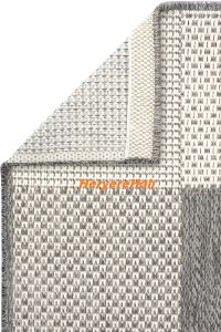 MONO MNO 01 GREY Hav Toz Vermez Kaymaz Tabanlı Şık Leke Tutmaz Yeni Sisal Kilim