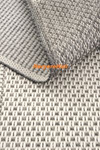 MONO MNO 01 GREY Hav Toz Vermez Kaymaz Tabanlı Şık Leke Tutmaz Yeni Sisal Kilim