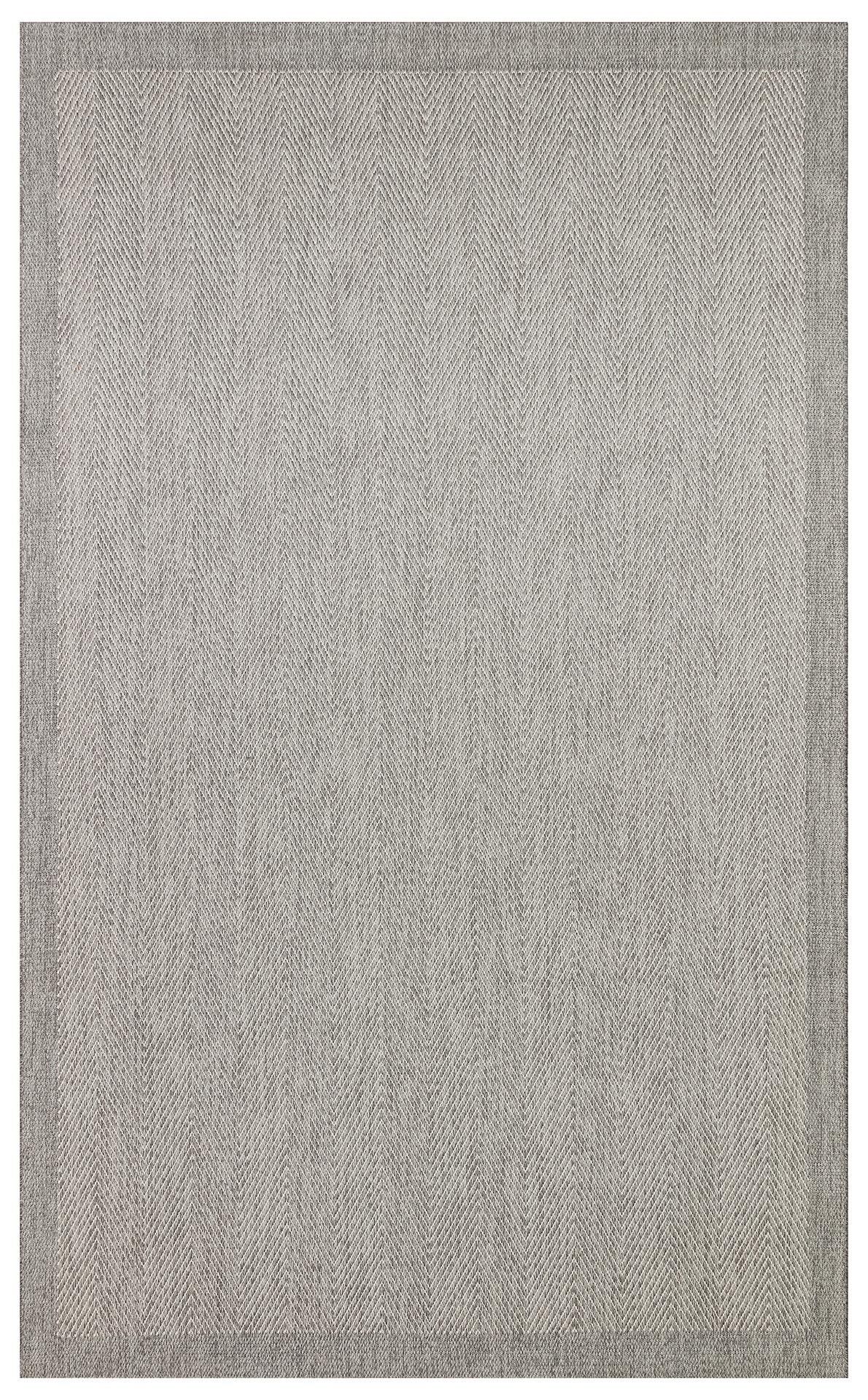MONO MNO 02 GREY Hav Toz Vermez Kaymaz Tabanlı Şık Leke Tutmaz Yeni Sisal Kilim