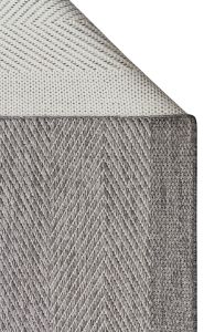 MONO MNO 02 GREY Hav Toz Vermez Kaymaz Tabanlı Şık Leke Tutmaz Yeni Sisal Kilim 120x180 cm