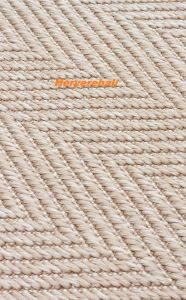 MONO MNO 02 BEIGE Hav Toz Vermez Kaymaz Tabanlı Şık Leke Tutmaz Yeni Sisal Kilim
