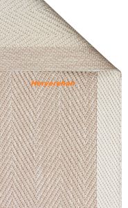 MONO MNO 02 BEIGE Hav Toz Vermez Kaymaz Tabanlı Şık Leke Tutmaz Yeni Sisal Kilim