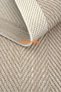 MONO MNO 02 BEIGE Hav Toz Vermez Kaymaz Tabanlı Şık Leke Tutmaz Yeni Sisal Kilim 120x180 cm